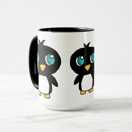 Penguins Tasse (Vorderseite Links)