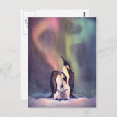 PENGUINS VON SHARON SHARPE POSTKARTE (Vorne/Hinten)