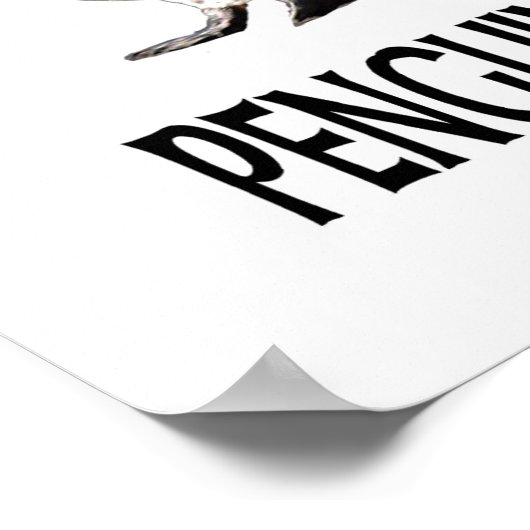 penguins with weapons poster (Ecke)