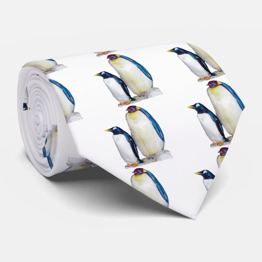 Penguins-Zeichnen Krawatte (Gerollt)