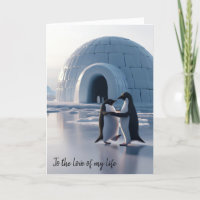 Penguins zum Jahrestag langsames Tanzen
