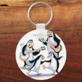 pEnGuInSsWiNgInG Schlüsselanhänger (Vorderseite)