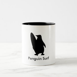 penguintastic Brandungs-Tasse Zweifarbige Tasse