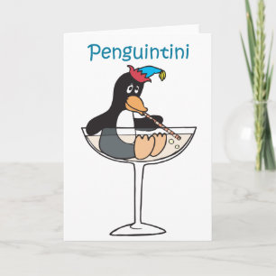 penguintini feiertagskarte