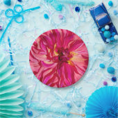 Penhill Dark Monarch Dahlia schließt Teller (Party)