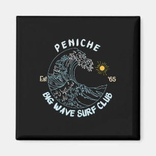 Peniche Big Wave Surf Club, Grafik surfen Magnet