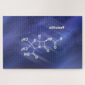 Penicillin, Antibiotika, Strukturchemikalien Puzzle (Horizontal)