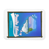 Penida Island Indonesien Magnet (Horizontal)