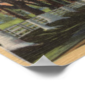Peninsula Highway US 101 El Camino Real View Poster (Ecke)