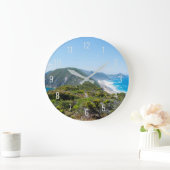 Peninsula Ocean Dunes Nature Panorama Australien Große Wanduhr (Zuhause)