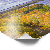 Peninsula Staat Park Tower, WI - Aussicht auf Herb Fotodruck (Ecke)