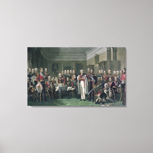 Peninsular Heroes im United Services Club Leinwanddruck (Vorderseite)