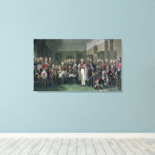 Peninsular Heroes im United Services Club Leinwanddruck (Insitu (Holzboden))