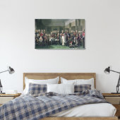 Peninsular Heroes im United Services Club Leinwanddruck (Insitu (Schlafzimmer))