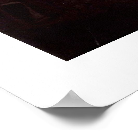 Penité Mary Magdalene by Georges de La Tour Poster (Ecke)