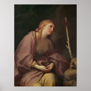 Penitent Magdalene   c.1765 (Öl auf Leinwand) Poster