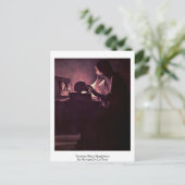 Penitent Maria Magdalena durch Georges de La Tour Postkarte (Stehend Vorderseite)