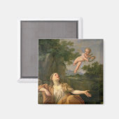 Penitent Mary Magdalene, 1700-05 Magnet (Vorderseite/Rückseite)