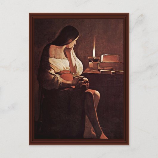Penitent Mary Magdalene (Magdalena Terf) Postkarte (Vorderseite)