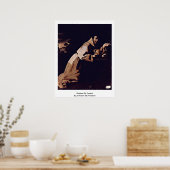 Penitent St. Francis by Zurbaran de Francisco Poster (Küche)