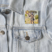 Penitentmann in Indien Button (Beispiel)