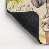 Penitentmann in Indien Mousepad (Ecke)