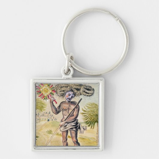Penitentmann in Indien Schlüsselanhänger (Vorne)