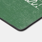 Penmanierung auf grüner Tafel Schreibtischunterlage (Ecke)