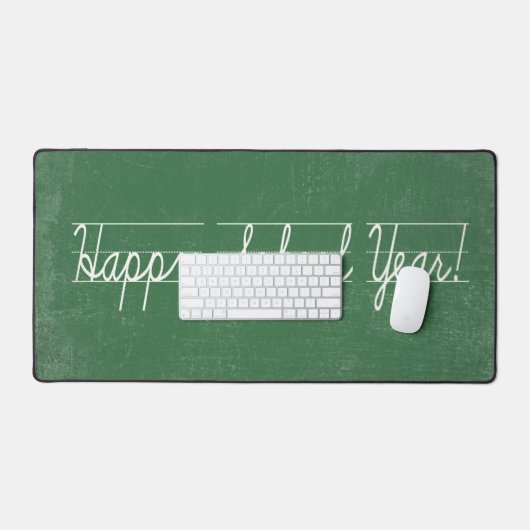 Penmanierung auf grüner Tafel Schreibtischunterlage (Tastatur & Maus)