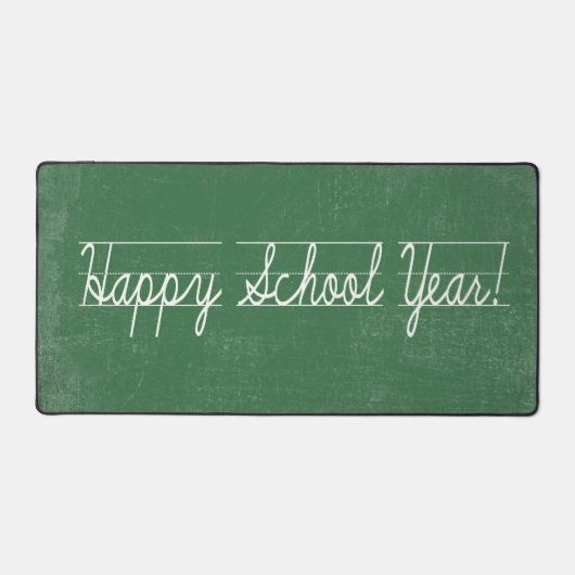 Penmanierung auf grüner Tafel Schreibtischunterlage (Vorderseite)