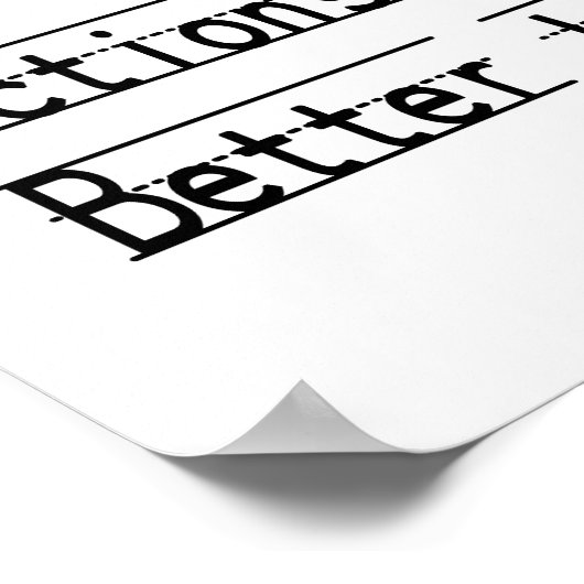 Penmanship Poster (Ecke)