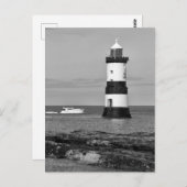 Penmon Lighthouse Jigsaw Postkarte (Vorne/Hinten)
