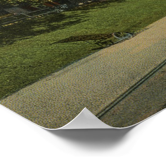 Penn Bahnhof Phoenixville PA Bahnhof Poster (Ecke)