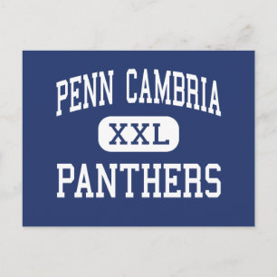 Penn Cambria - Panthers - High - Cresson Postkarte