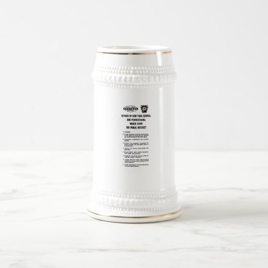 Penn Central Railway Fusion Bierglas (Mittel)