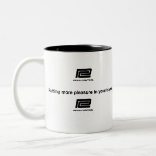 Penn Central Railway Travel Coffee Mug Zweifarbige Tasse