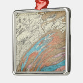 Penn geologische Bildungen Silbernes Ornament (Links)