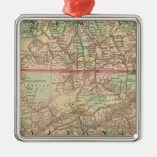 Penn, NJ Ornament Aus Metall (Vorne)