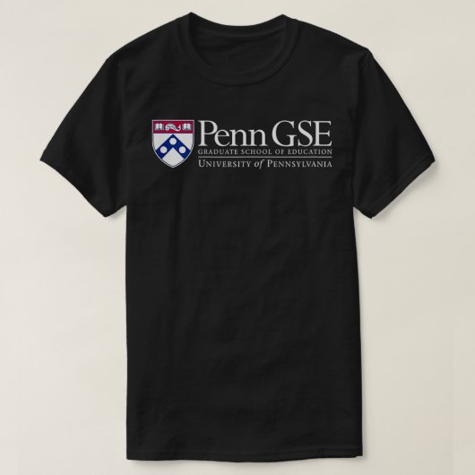 Penn Quakers Apparel GSE Graduate School T-Shirt (Design vorne)