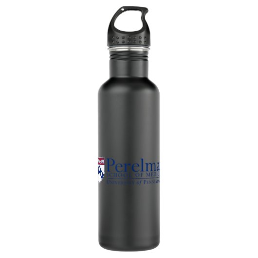 Penn Quakers Apparel Perelman School of Medicine Edelstahlflasche (Vorderseite)