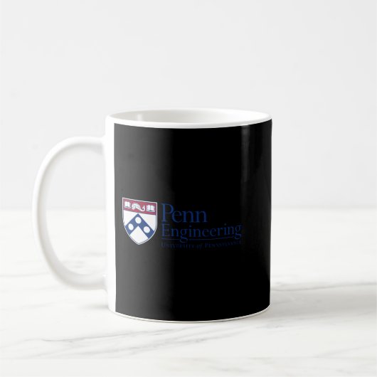 Penn Quakers Men's Apparel School of Engineering Kaffeetasse (Links)