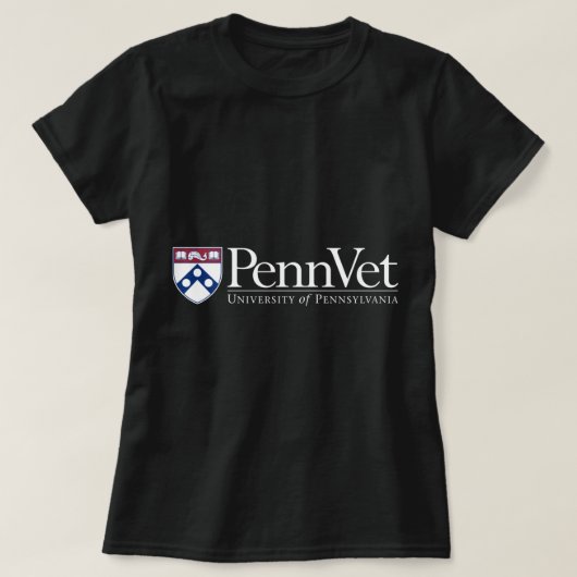 Penn Quakers Men's Apparel Veterinary School T-Shirt (Design vorne)