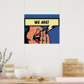 PENN STAAT COMIC POSTER (Küche)