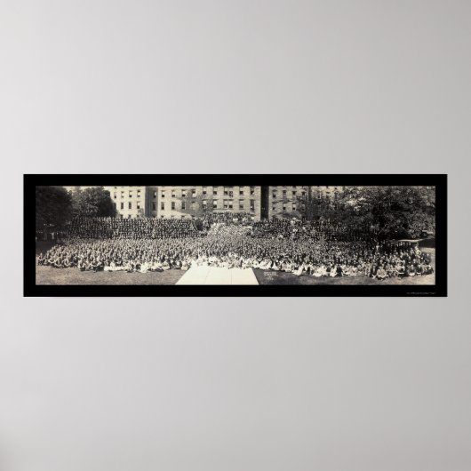 Penn Staat Students Foto 1922 Poster (Vorne)