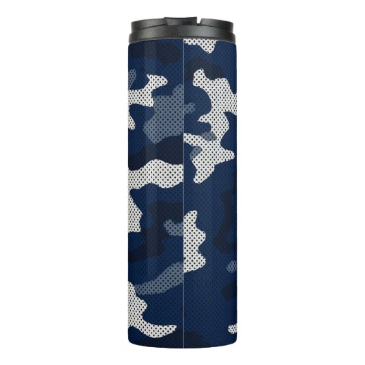 Penn State Navy & White  Camo Printed  Thermosbecher (Rückseite)