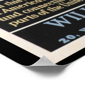 Penn Station, Gateway to America 1929 Poster Print (Ecke)