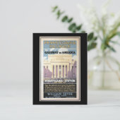 Penn Station, Gateway to America 1929 Postkarte (Stehend Vorderseite)