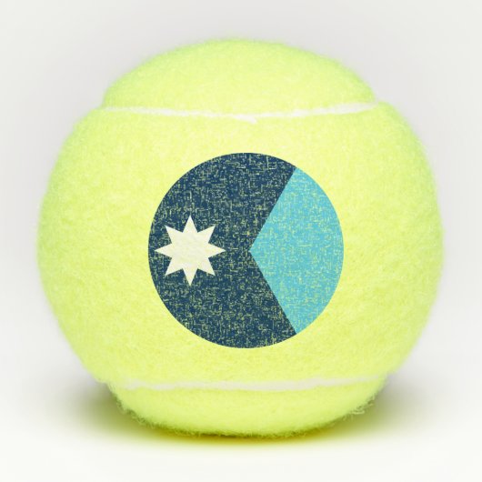 Penn tennis ball with flag of Minnesota, USA (Vorderseite)
