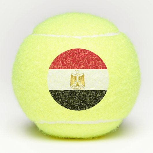 Penn Tennisball mit Flagge Ägyptens Tennisbälle (Vorderseite)