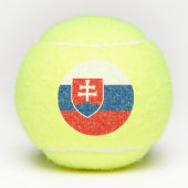 Penn-Tennisball mit Flagge der Slowakei Tennisbälle (Vorderseite)